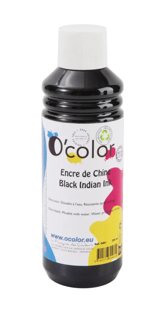 ENCRE DE CHINE NOIRE, 250CC