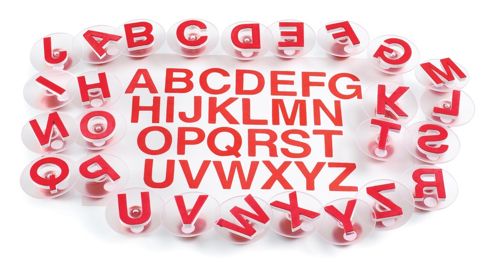 FOAM STAMP HANDLE ALPHABET CAPITAL