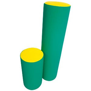 KLEINE SCHUIMCILINDERS