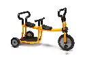 YELLOW 2-SEATER TRICYCLE
