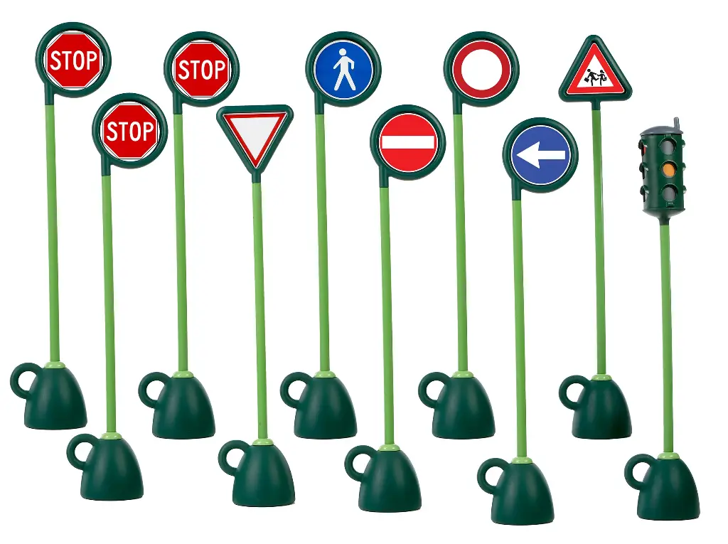 SIGNALS, SET OF 9 + ONE LIGHT