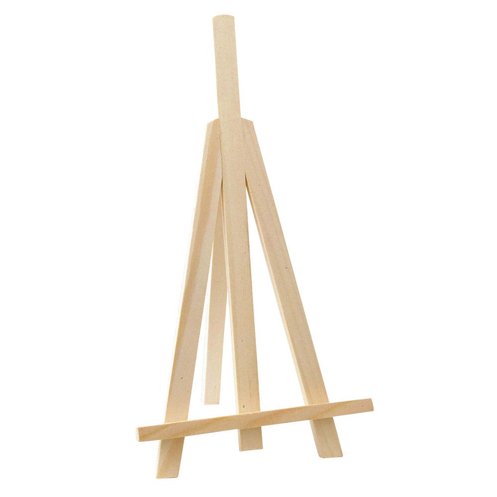 CHEVALET EN BOIS, 26X13 CM