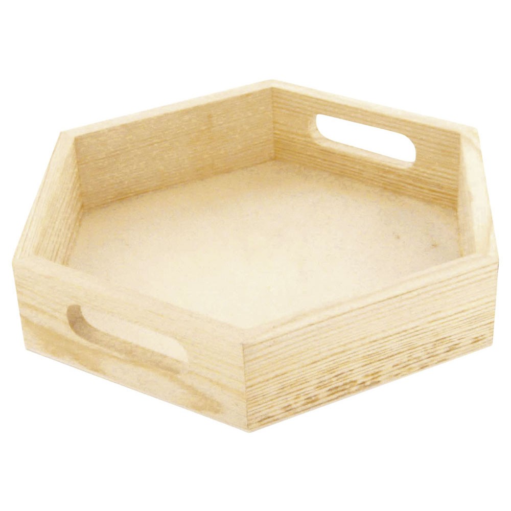 PLATEAU HEXAGONAL, 20X18X4 CM
