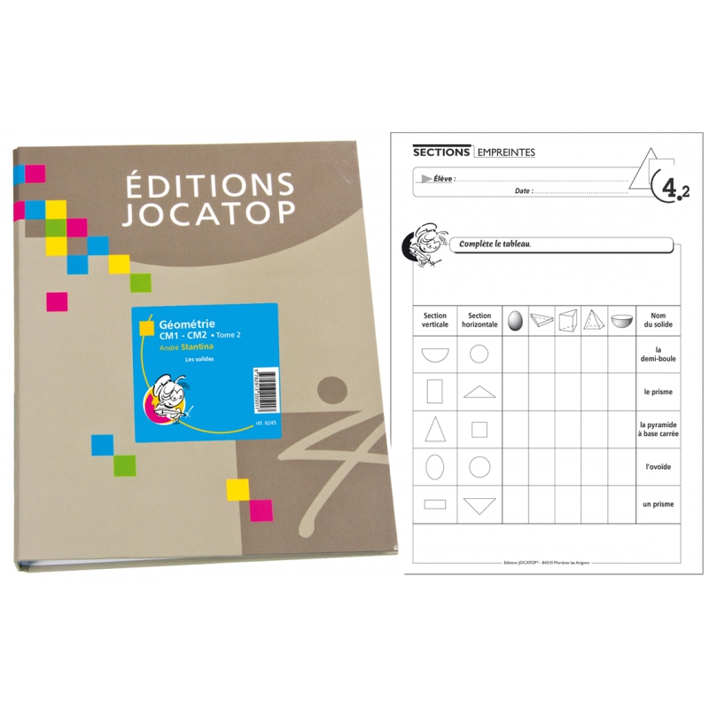 FICHIER : LES VOLUMES