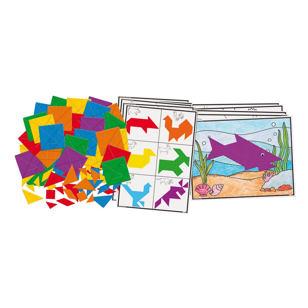 LASST UNS MIT TANGRAMS SPIELEN!