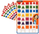 Voorgesneden plakstickers, 10 vellen
