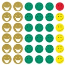 MR.SMILEY PLAKSTICKERS, 12 VEL