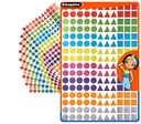 HOLOGRAFISCHE ZELFKLEVENDE STICKERS, 10 VELLEN
