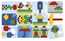 MOSAÏQUES GÉANTES, 12 CARTES MODÈLES