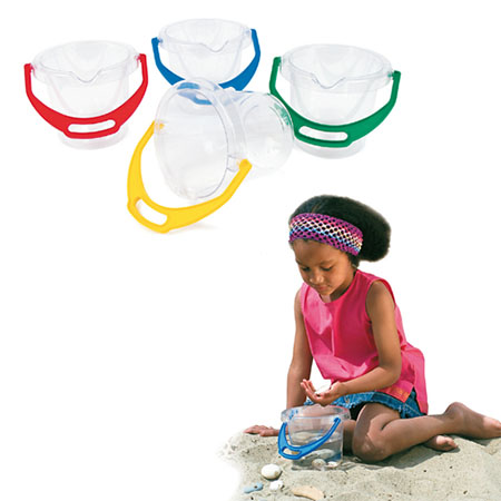 TRANSPARANTE EMMERS, SET VAN 4