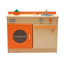Wasmachinekast met dubbele spoelbak