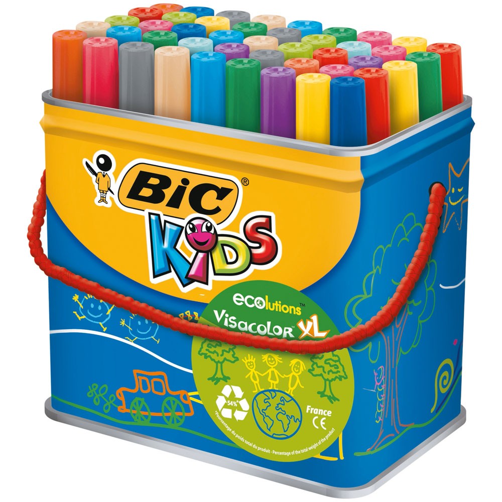 VISACOLOR XL MARKERS POT VAN 48