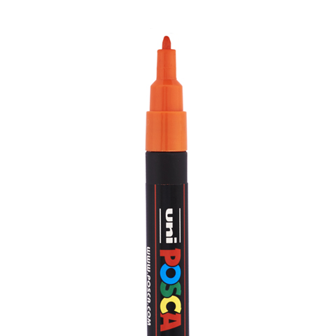 POSCA PC3M MARKER, DONKER ORANJE