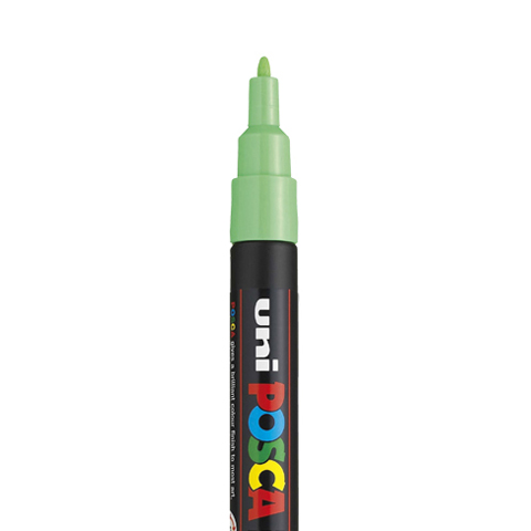 POSCA PC3M MARKER, LIGHT GREEN
