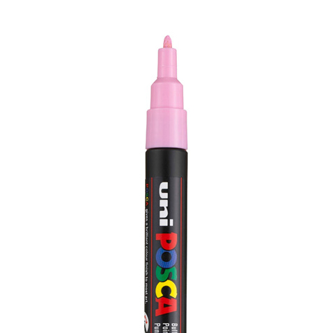 POSCA PC3M MARKER, HELLROSA