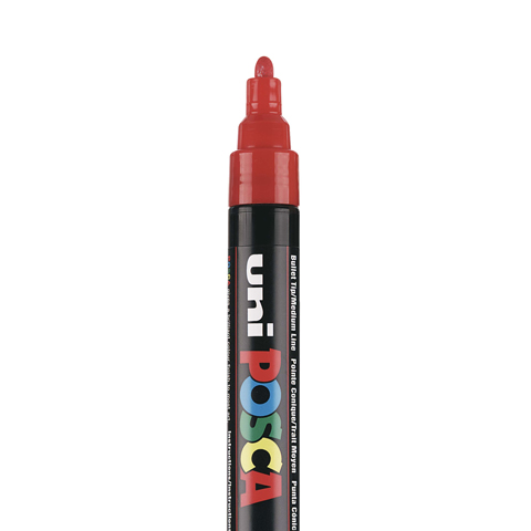 POSCA PC5M MARKER, ROT