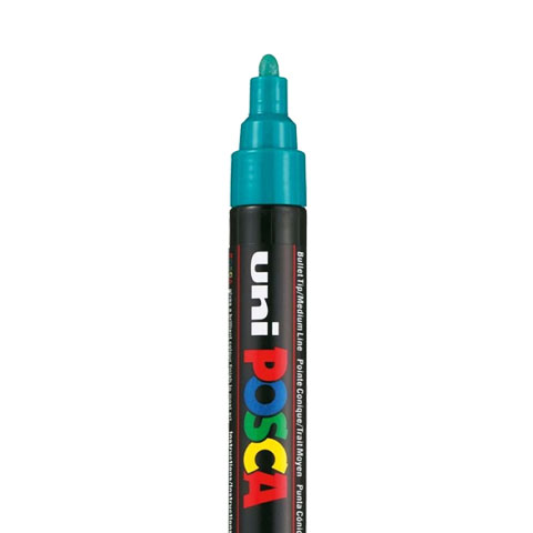 POSCA PC5M MARKER, EMERALDGROEN