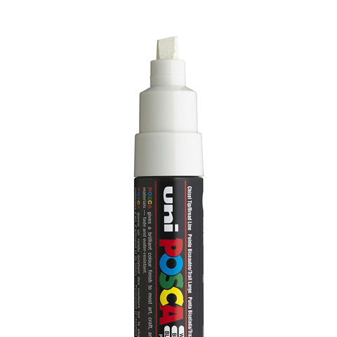 MARQUEUR POSCA PC8K, BLANC