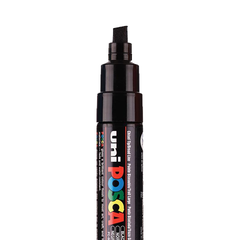 POSCA PC8K MARKER, BLACK