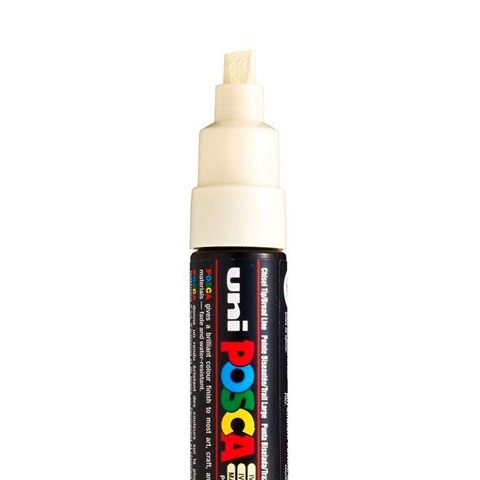 MARQUEUR POSCA PC8K, IVOIRE