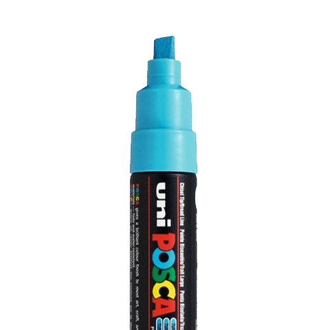 MARQUEUR POSCA PC8K, TURQUOISE FLUO