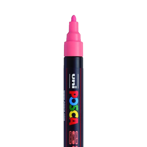 POSCA PC5M MARKER, KORALLE