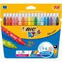 MARQUEURS KID COULEUR, ÉTUI DE 18