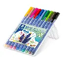 MARQUEURS TRIPLUS COLOR, ÉTUI DE 10