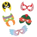 SUPERHELDENMASKEN, 24ER-SET