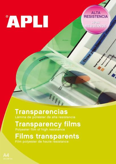TRANSPARENTS MULTI-USAGES A4,LA BTE