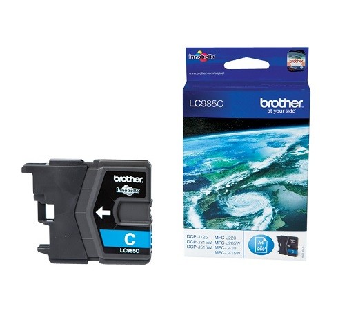 BROTHER LC985C CYAN CARTRIDGE