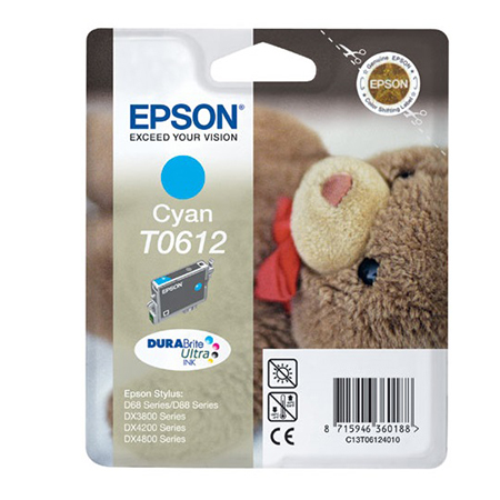 EPSON T0612 CYAN CARTRIDGE