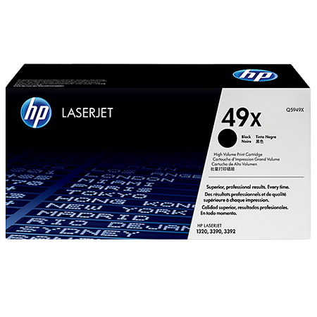 HP49X SCHWARZE PATRONE