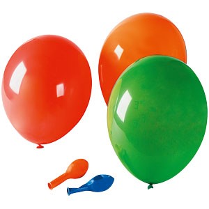 100 onbedrukte ballonnen