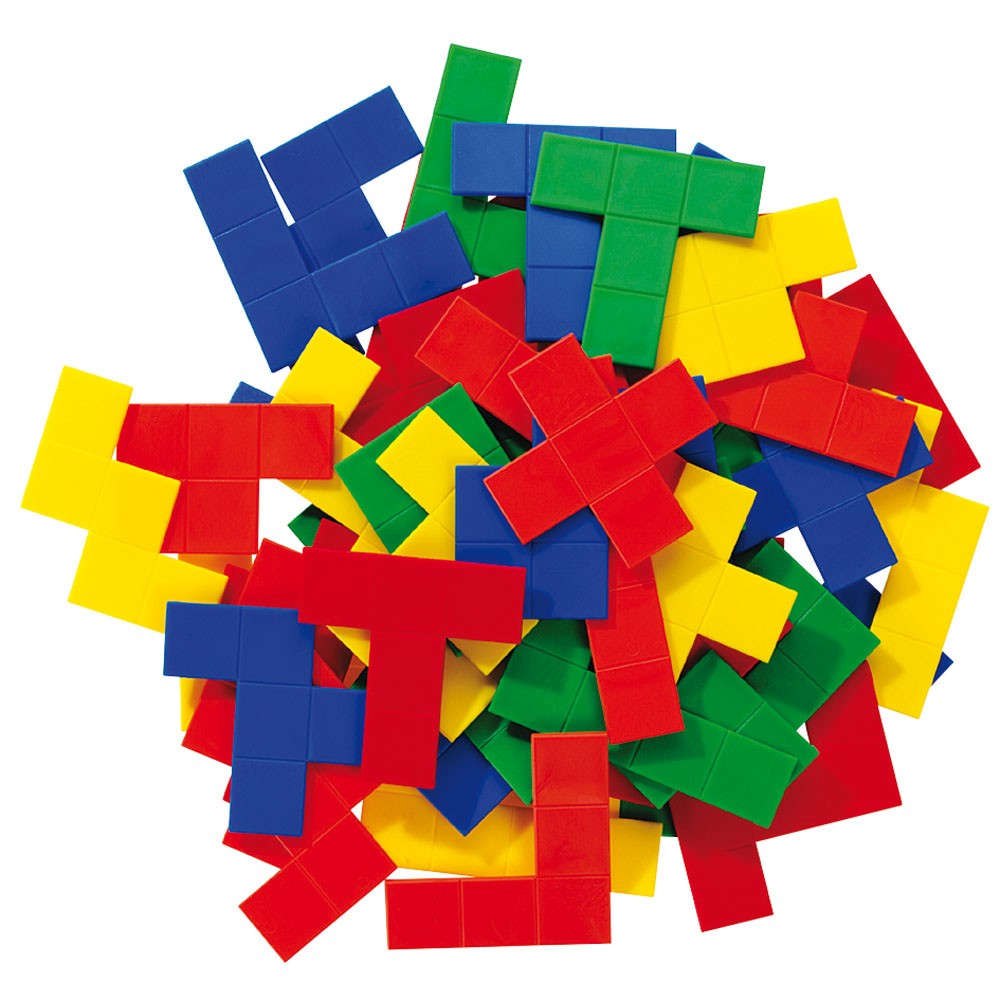 PENTOMINOS, EIMER MIT 72 STÜCK