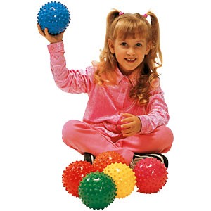 EASY GRIP BALLS, PACK OF 6 ASS.