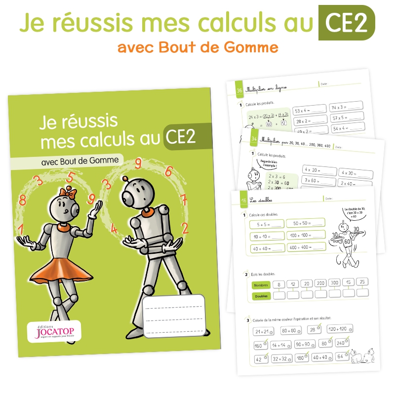 JE RÉUSSIS MES CALCULS, 3-4ÈMES PRIMAIRES