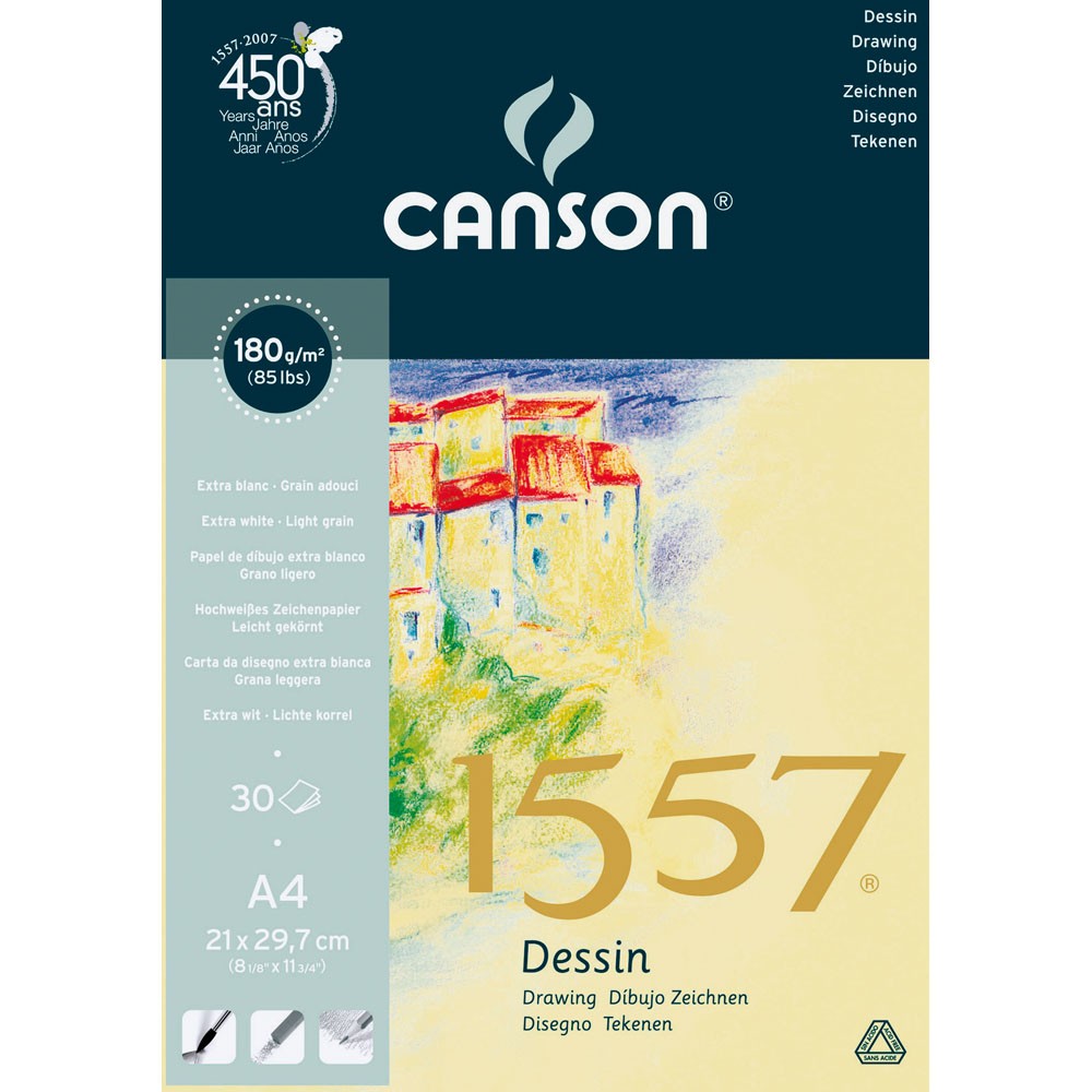 CANSON TEKENBLOK 180G, A4