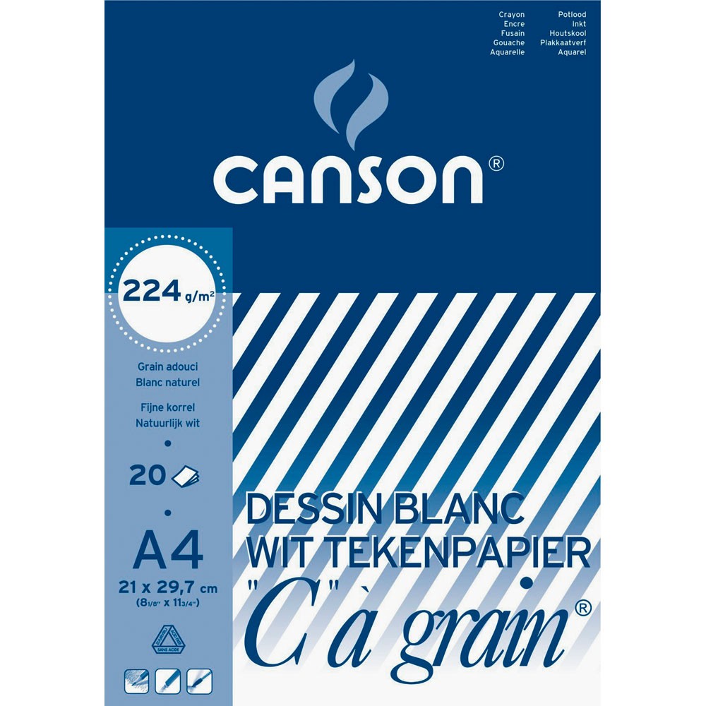 CANSON GRIN BLOK 224G, A4