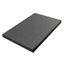 BLACK DRAWING PAPER 21X30CM 130GR, 100 SHEETS
