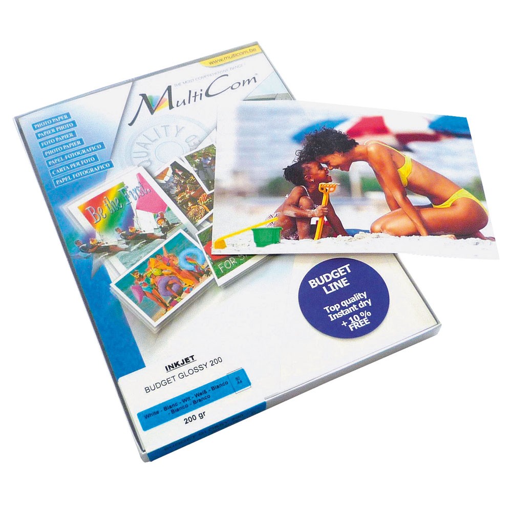 GLÄNZENDES FOTOPAPIER A4 180G/100F