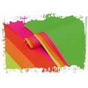 Neon poster paper 60x80cm, 10 sheets