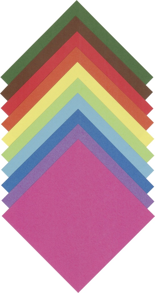 FALTPAPIER 15X15CM, 500 BLATT
