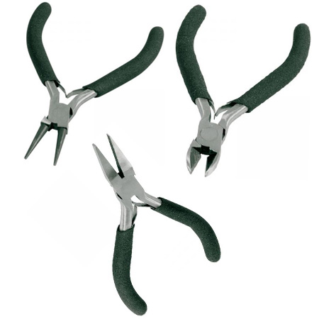 LOT DE 3 PINCES ASSORTIES