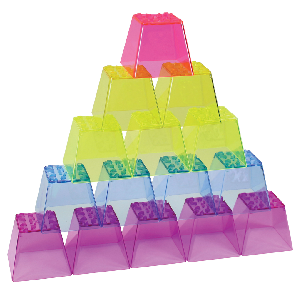CRYSTAL BLOCKS, BOX OF 50