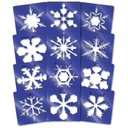 POCHOIRS FLOCONS DE NEIGE