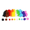 100 stuks gatpompons