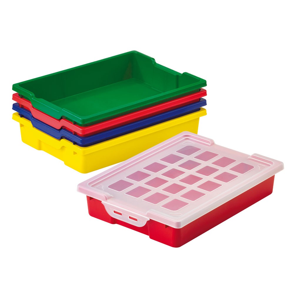 BOÎTE DE RANGEMENT PLASTIQUE, 42X31X7CM