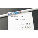 Abwischbares Whiteboard/Rolle 1 x 2 m