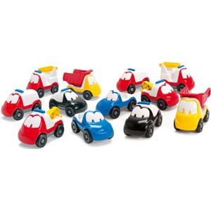FUN CARS, SET OF 12 ASSORTED